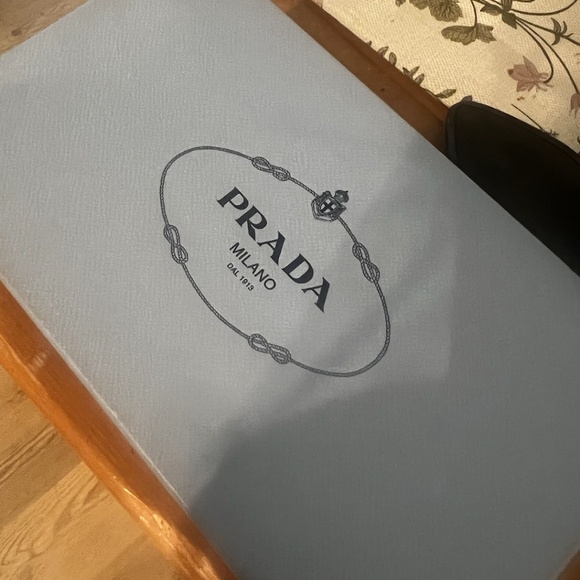 Prada Saffiano Leather Ballet Flats - Picture 5 of 9